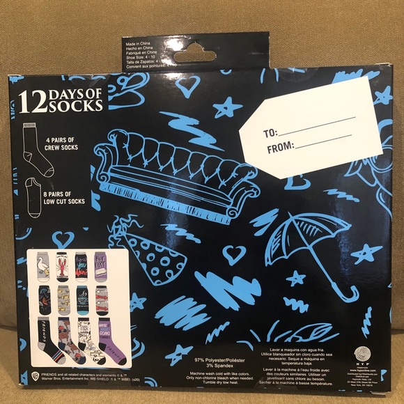 Friends Sock Collection - Picture 2 of 3